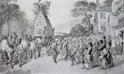 Maifeiertag in Bowdon, Cheshire